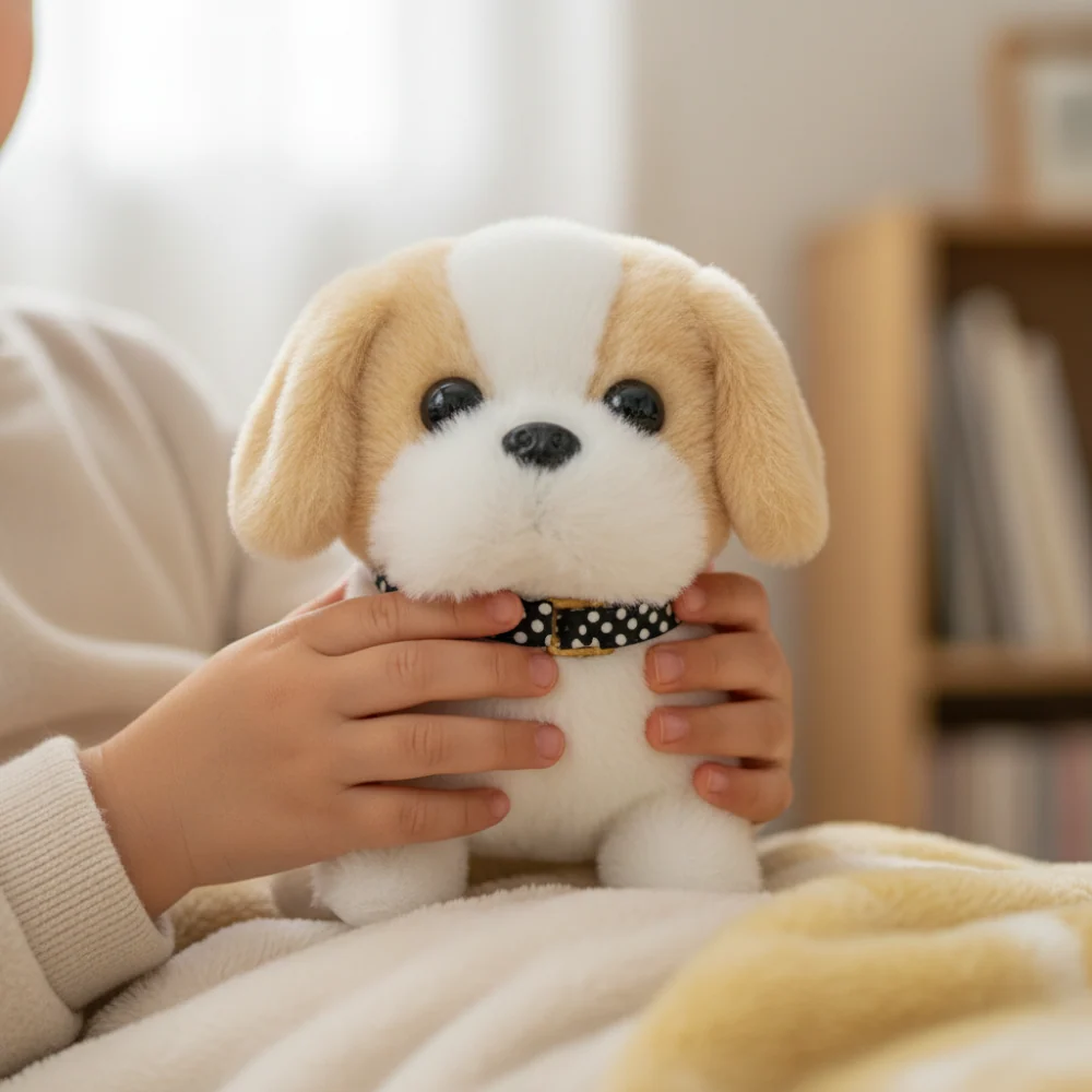 Robot Dog Toy Plush Barking Dog Toy Interactive Companion - Image 6